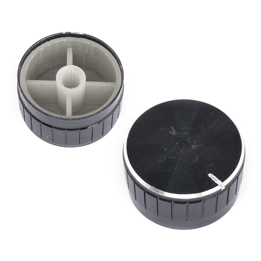 Ручка для потенциометра AL-PK 32-17 BLACK Ручка для потенциометра AL-PK 32-17 BLACK