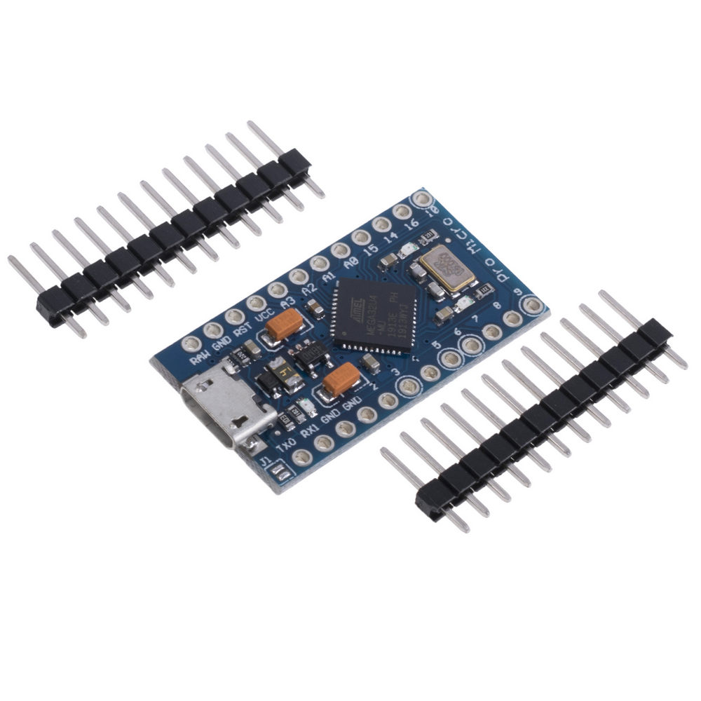 Arduino pro micro на ATmega32U4, micro USB