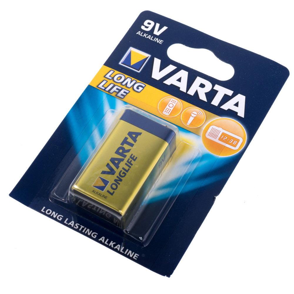 Бат. BAT-6LR61/VL щелочная, (крона), 9V, LONGLIFE Бат. BAT-6LR61/VL щелочная, (крона), 9V, LONGLIFE