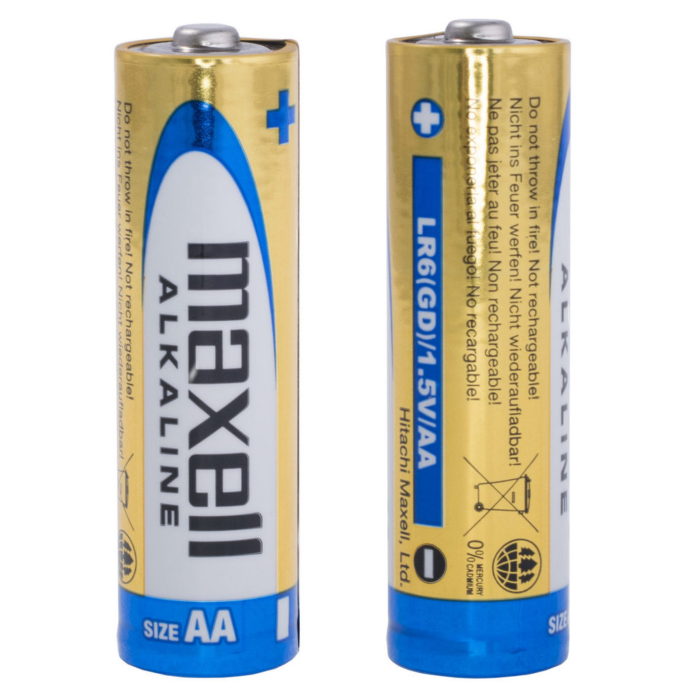 Батарейка лужна, LR6, AA, 1.5V, Maxell (723758.04) Батарейка лужна, LR6, AA, 1.5V, Maxell (723758.04)
