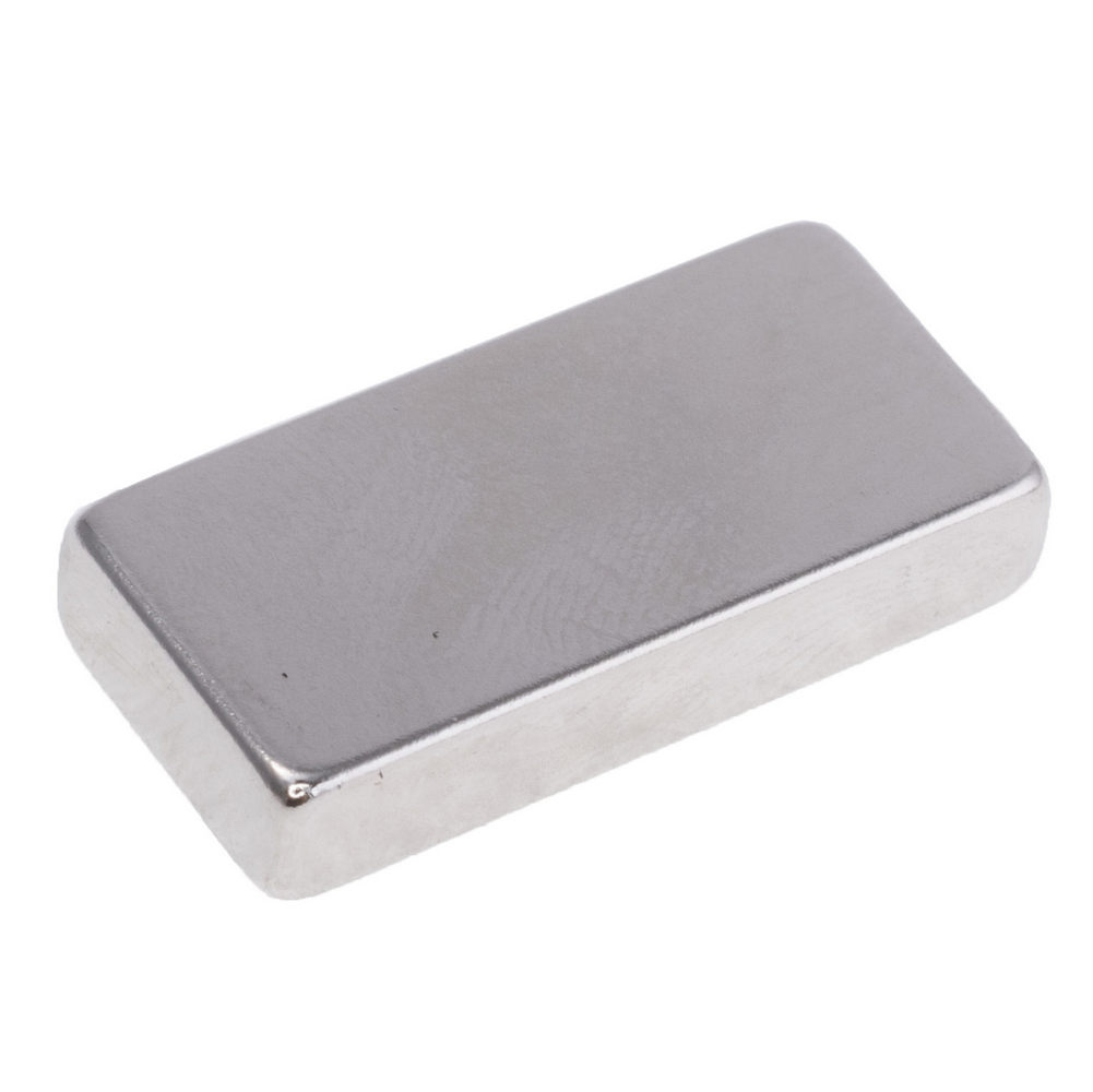 Магніт NdFeB, блок 25 x 12 x 5 mm (N38), Ni + Cu + Ni (нікель) Магніт NdFeB, блок 25 x 12 x 5 mm (N38), Ni + Cu + Ni (нікель)