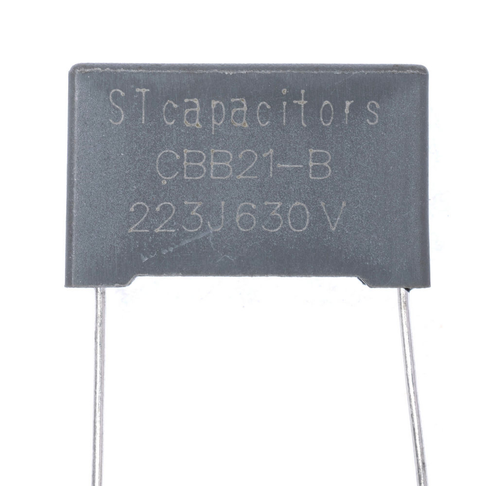 CBB21 22nF 630VDC J(+/-5%), P=15mm, 5x11x18mm (CBB21-BD 223J 2JL15 (D1) -Stcapasitor) (конденсатор пленочный) CBB21 22nF 630VDC J(+/-5%), P=15mm, 5x11x18mm (CBB21-BD 223J 2JL15 (D1) -Stcapasitor) (конденсатор пленочный)