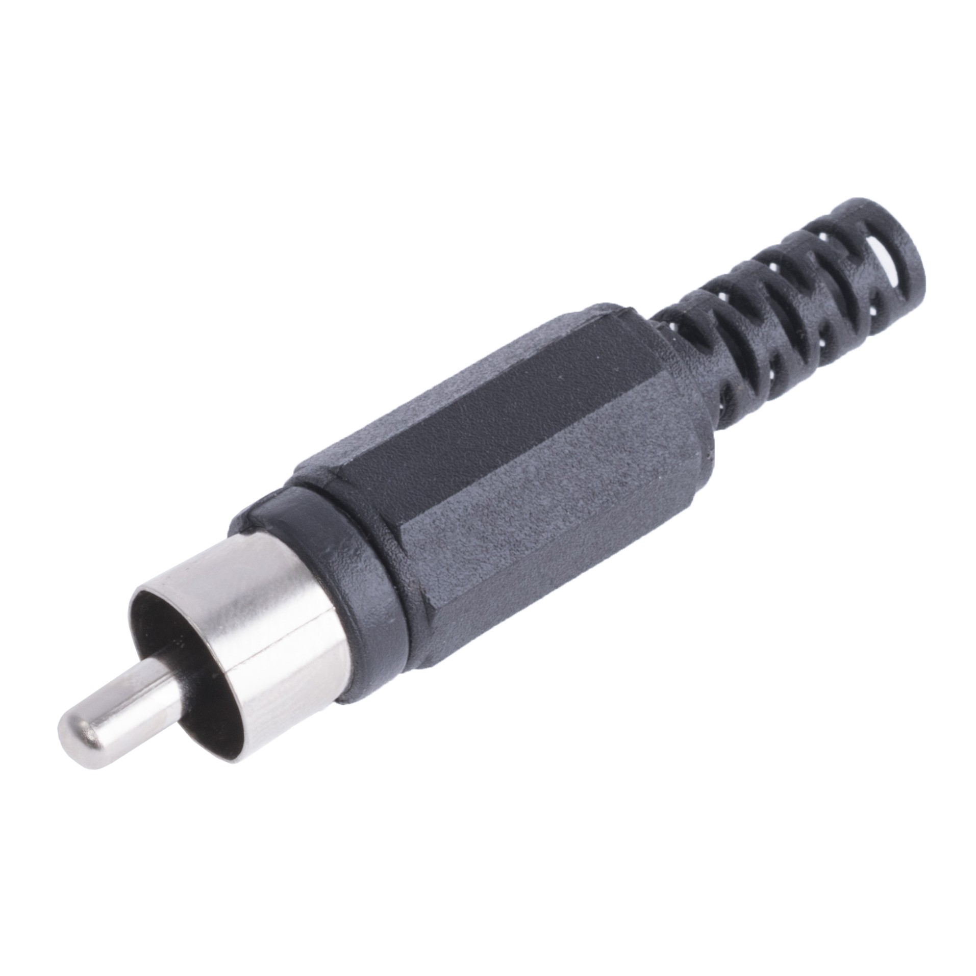 CC-006B RCA-вилка "папа" черный CC-006B RCA-вилка "папа" черный