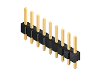 PLS-40 (ZL201-40G) (штирі на плату, 1х40, 2,54мм) PLS-40 (ZL201-40G) (штирі на плату, 1х40, 2,54мм)