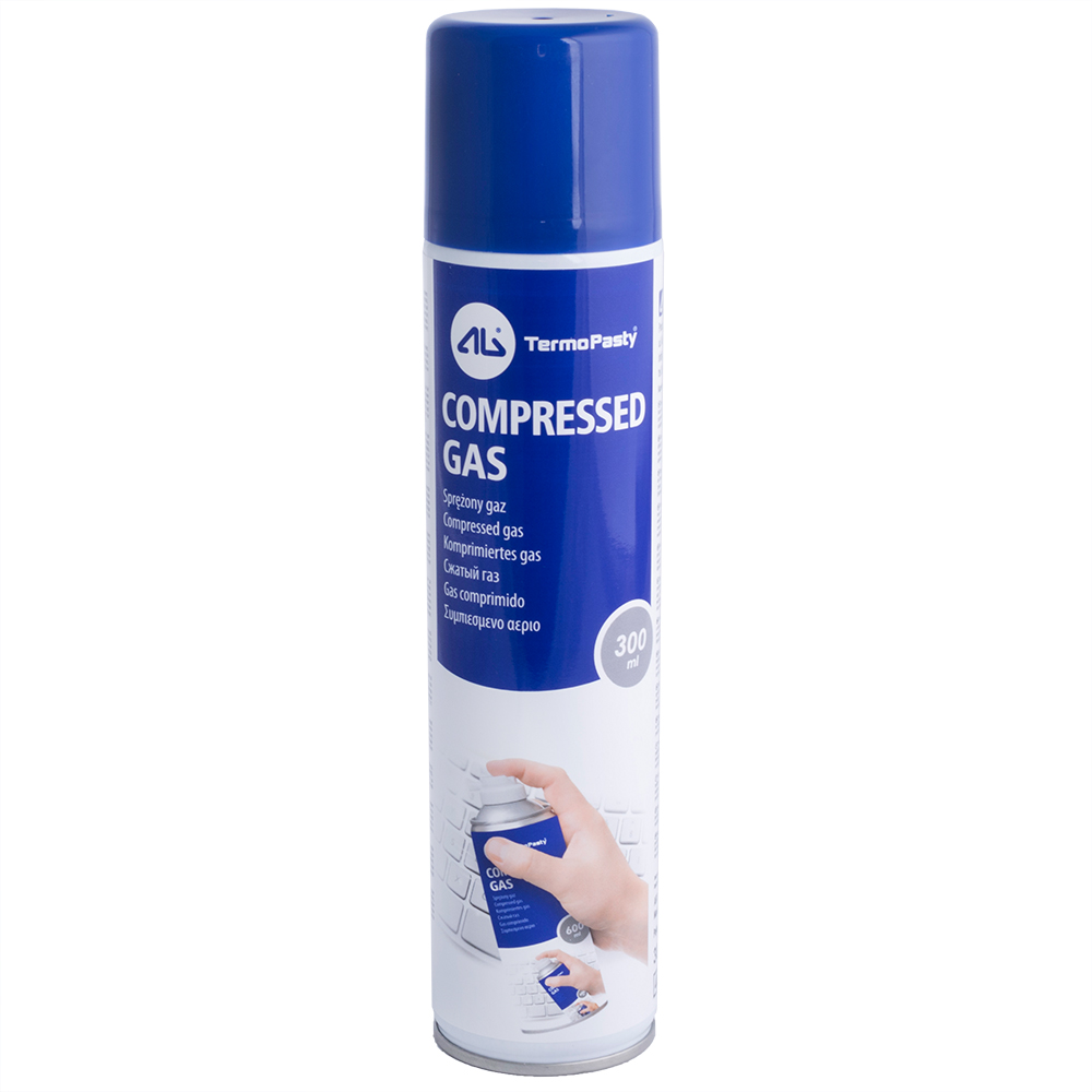 Стиснене повітря COMPRESSED-AIR, 300мл. (ART.AGT-229) AG TermoPasty Стиснене повітря COMPRESSED-AIR, 300мл. (ART.AGT-229) AG TermoPasty