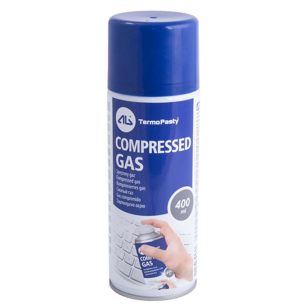Стиснене повітря COMPRESSED-AIR, 400мл. (ART.AGT-216/P) AG TermoPasty Стиснене повітря COMPRESSED-AIR, 400мл. (ART.AGT-216/P) AG TermoPasty