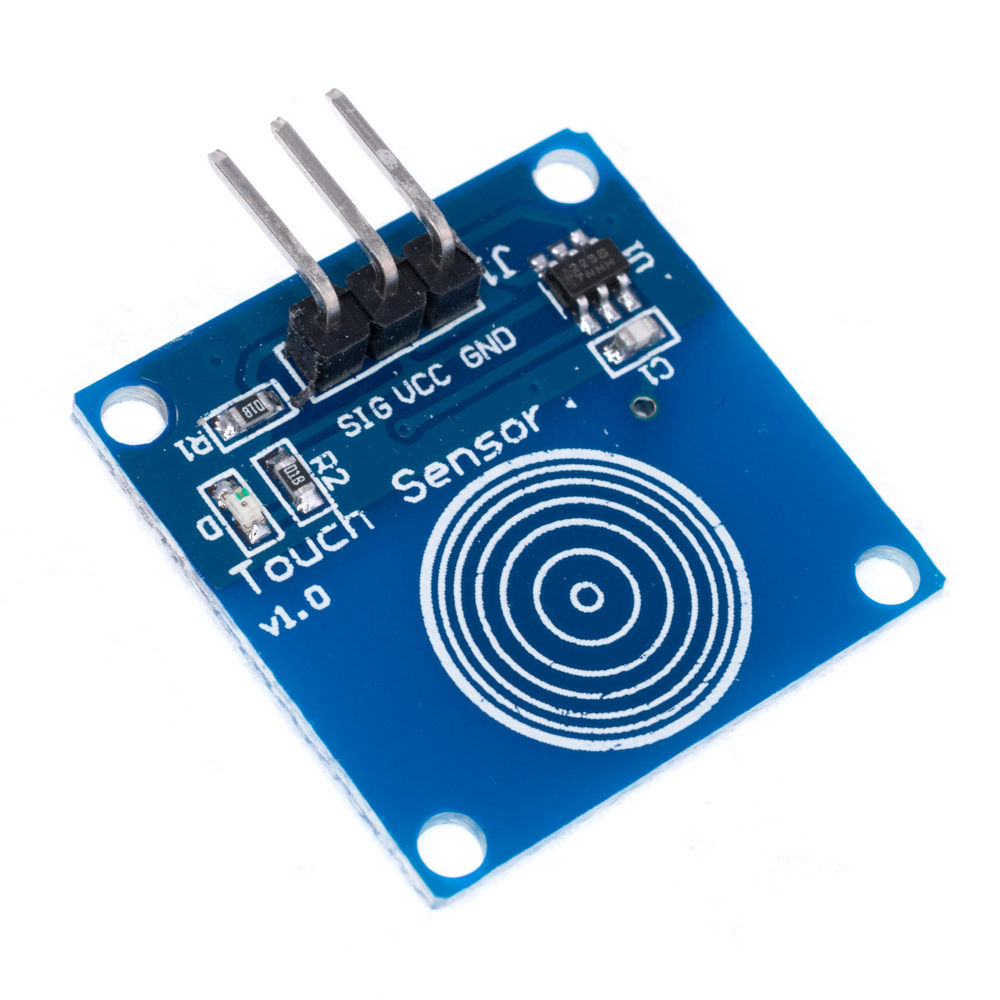 Датчик дотику (сенсорна кнопка) TTP223B, Arduino