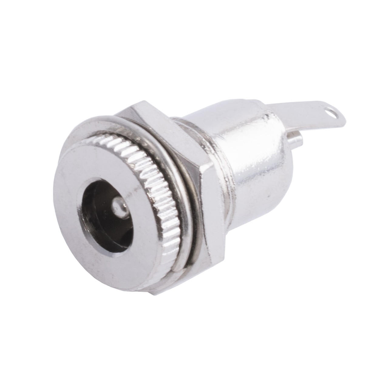 Гніздо живлення на панель DC 2,1x5,5mm (GT1-2139A) Гніздо живлення на панель DC 2,1x5,5mm (GT1-2139A)
