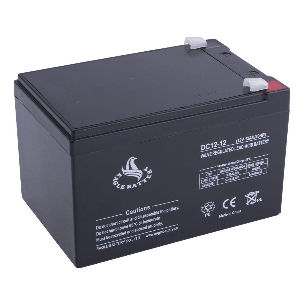 DC12-12 свинцево-кислотний глибокого циклічного розряду, 12V, 12Ah DC12-12 свинцево-кислотний глибокого циклічного розряду, 12V, 12Ah
