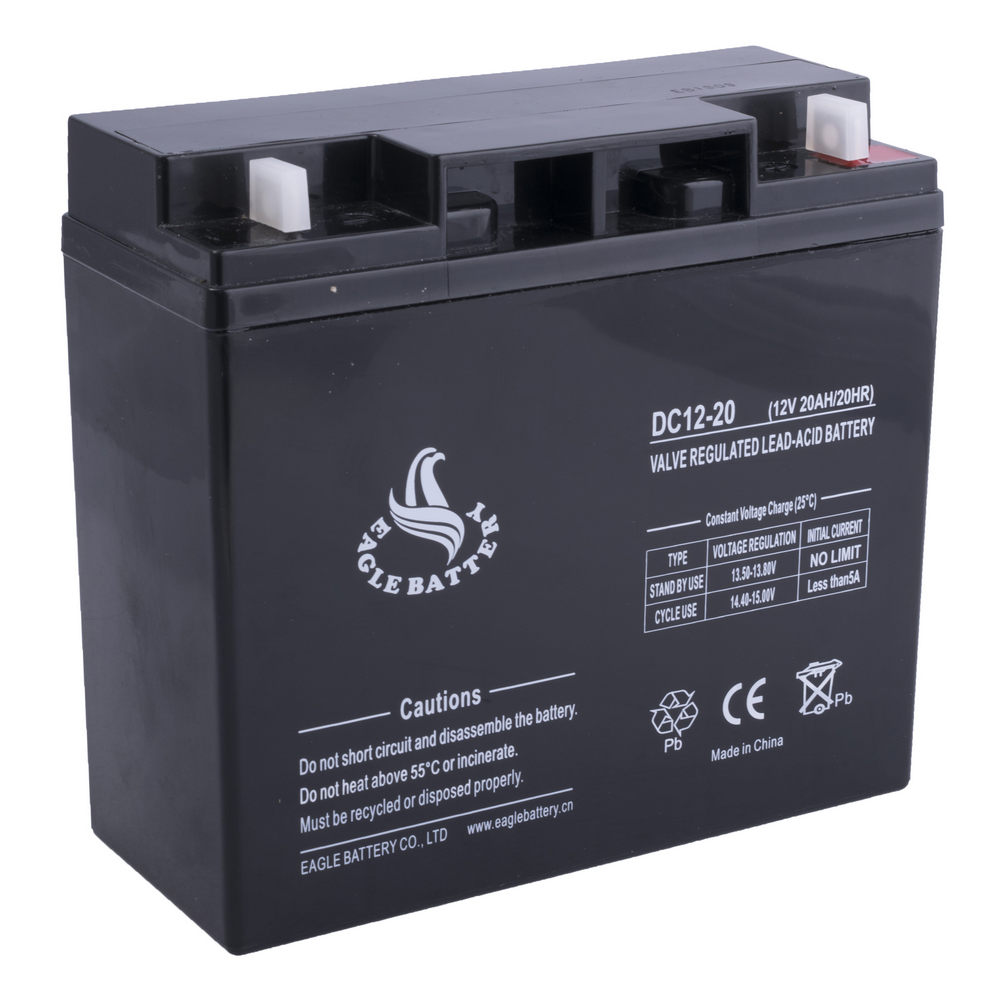 Акумулятор 12V 20Ah свинцево-кислотний AGM (DC12-20) Акумулятор 12V 20Ah свинцево-кислотний AGM (DC12-20)