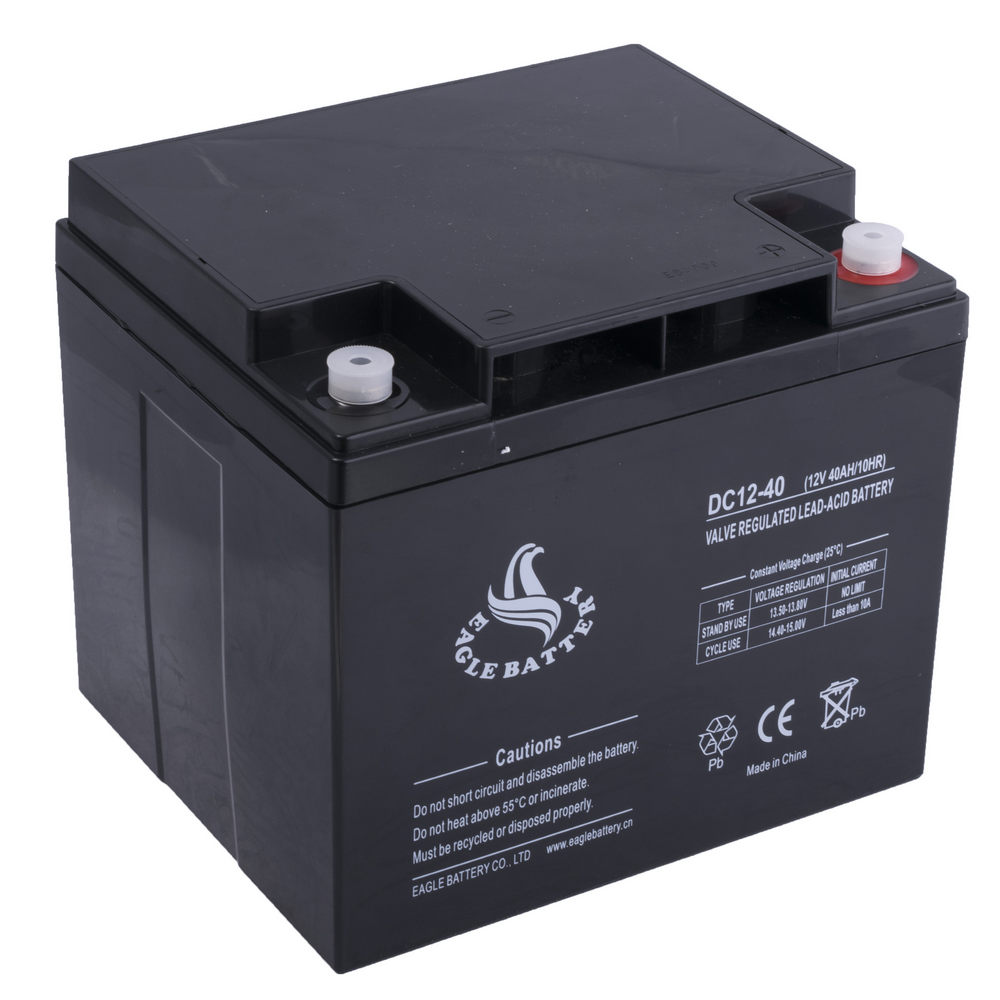 DC12-40 свинцево-кислотний глибокого циклічного розряду, 12V, 40Ah DC12-40 свинцево-кислотний глибокого циклічного розряду, 12V, 40Ah