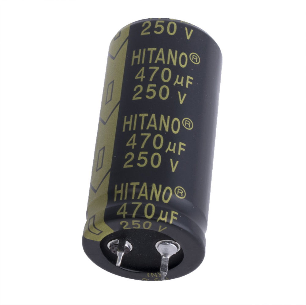 470uF 250V EHL 25x50mm (EHL471M2EBA-Hitano) 470uF 250V EHL 25x50mm (EHL471M2EBA-Hitano)