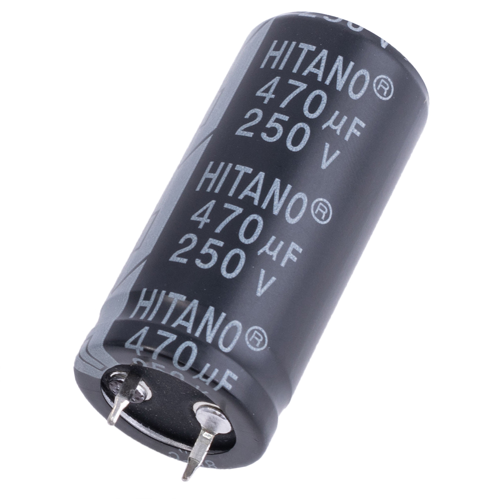 470uF 250V ELP 22x45mm (ELP471M2EBA-Hitano) (електролітичний конденсатор) 470uF 250V ELP 22x45mm (ELP471M2EBA-Hitano) (електролітичний конденсатор)