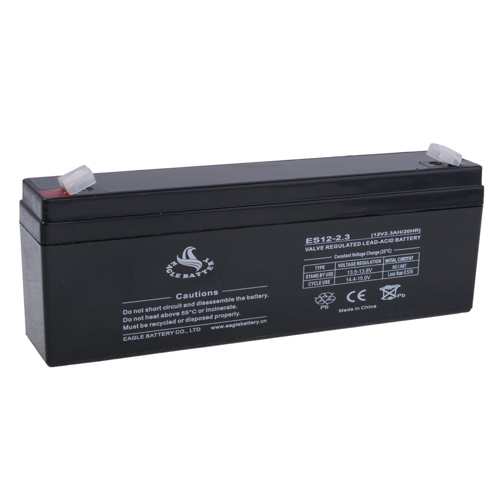 ES12-2.3, свинцово-кислотный, 12V, 2.3Ah ES12-2.3, свинцово-кислотный, 12V, 2.3Ah