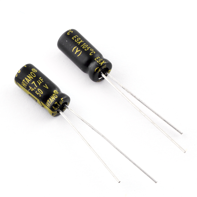 4,7uF 50V ESX 5x11mm (ESX4R7M50B – Hitano) 4,7uF 50V ESX 5x11mm (ESX4R7M50B – Hitano)