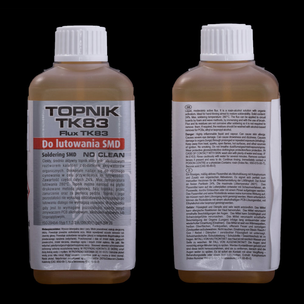 Флюс TK83 100ml, середньоактивний безвідмивний (FLUX-TK/100)