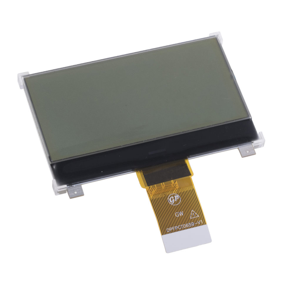 G128064-MH-R1 (FSTN, ST7565R, Positive, Transflective, -20..+70, 6o'clock, LED white backlight) G128064-MH-R1 (FSTN, ST7565R, Positive, Transflective, -20..+70, 6o'clock, LED white backlight)