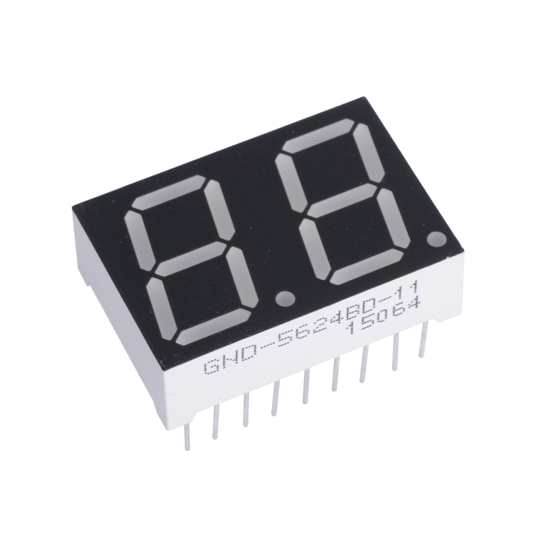 GND-5624BD (аналог DA56-11SRWA) (индикатор семисегментный) GND-5624BD (аналог DA56-11SRWA) (индикатор семисегментный)