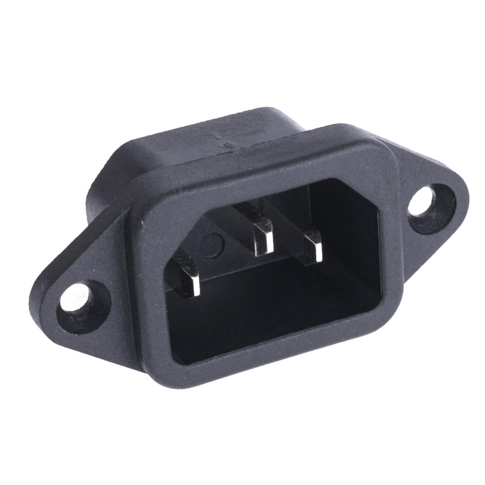 Гніздо живлення KS101 АС IEC 60320 C14 (F) "папа Гніздо живлення KS101 АС IEC 60320 C14 (F) "папа
