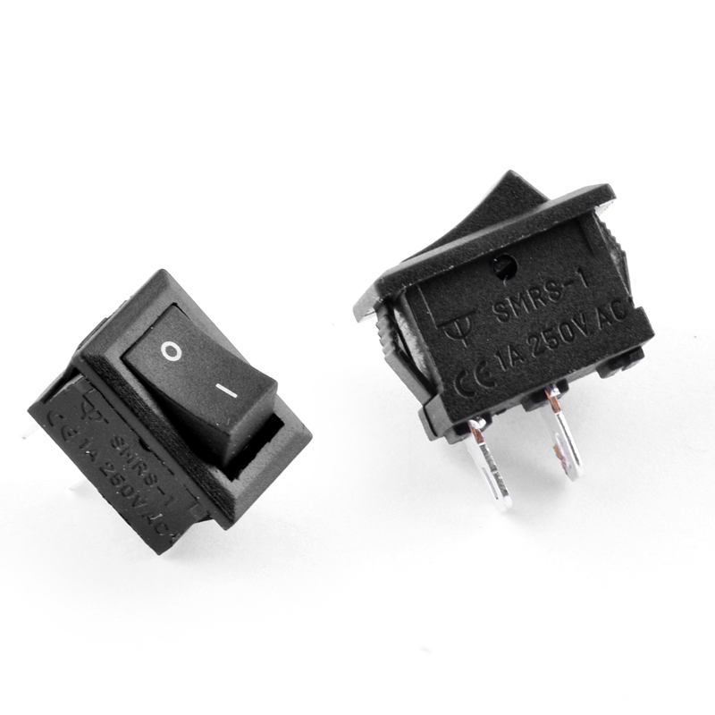 SMRS-101-1 ON-OFF SPST 2P (переключатель клавишный, rocker) SMRS-101-1 ON-OFF SPST 2P (переключатель клавишный, rocker)