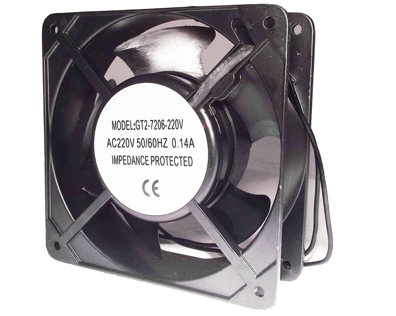 Вентилятор 120x120x38, 220V (GT2-7206-220V-Global Tone) Вентилятор 120x120x38, 220V (GT2-7206-220V-Global Tone)