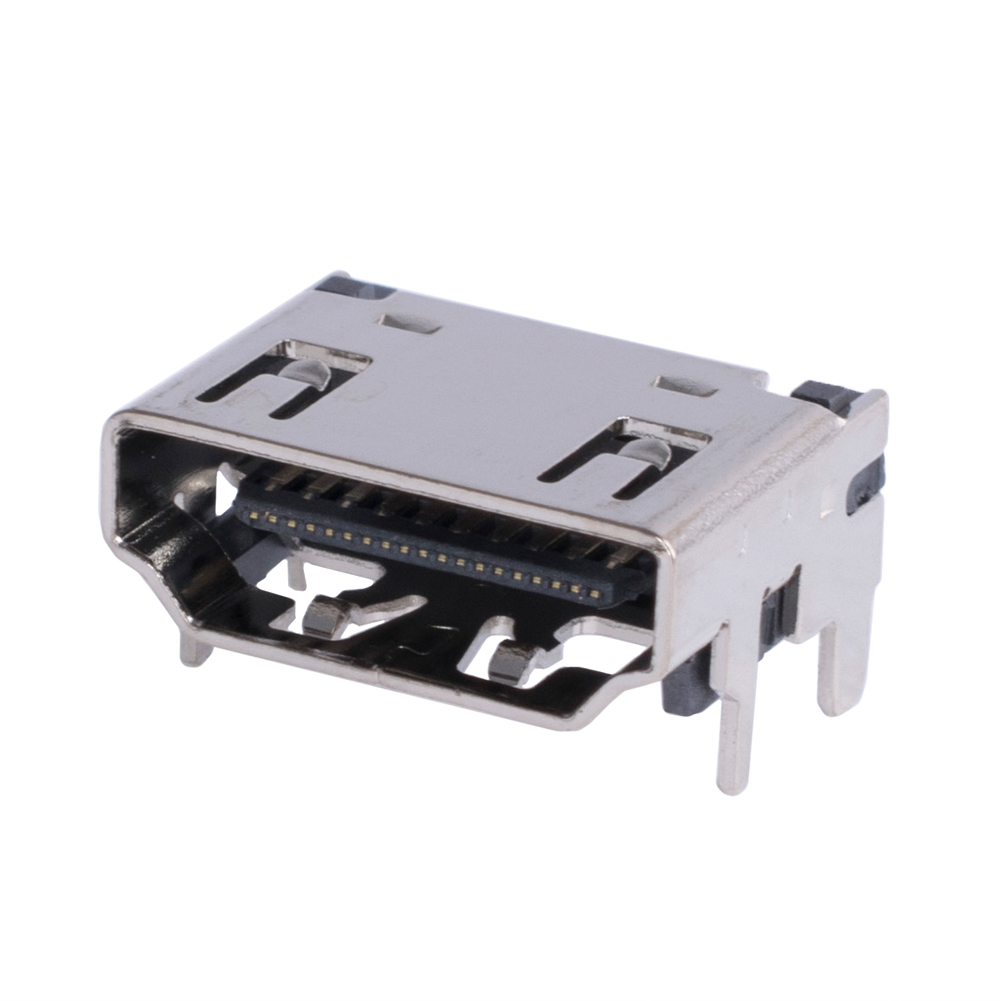 HDMI-1J гніздо на плату (KLS1-285-1-N-1-R)