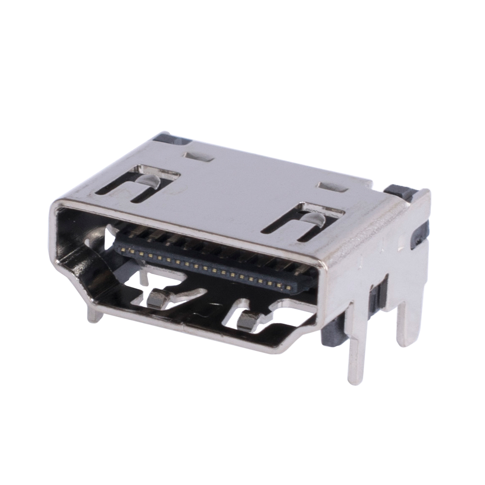 HDMI-1J гніздо на плату (KLS1-285-1-N-1-R) HDMI-1J гніздо на плату (KLS1-285-1-N-1-R)