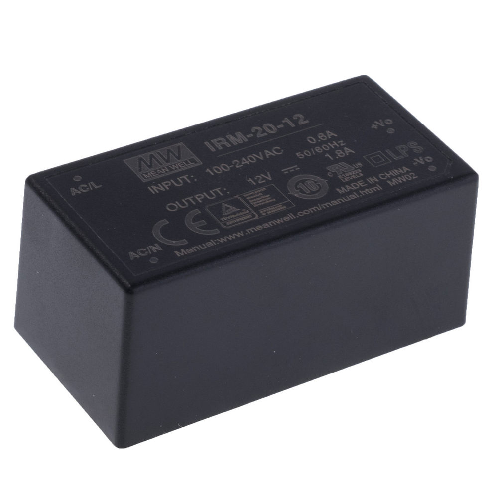 IRM-20-12 Mean Well від 382 грн - РАДИОМАГ РКС КОМПОНЕНТЫ
