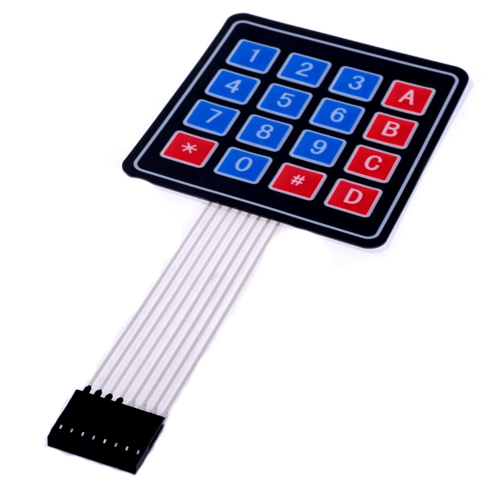 Клавіатура Arduino (4х4 matrix keyboard) Клавіатура Arduino (4х4 matrix keyboard)