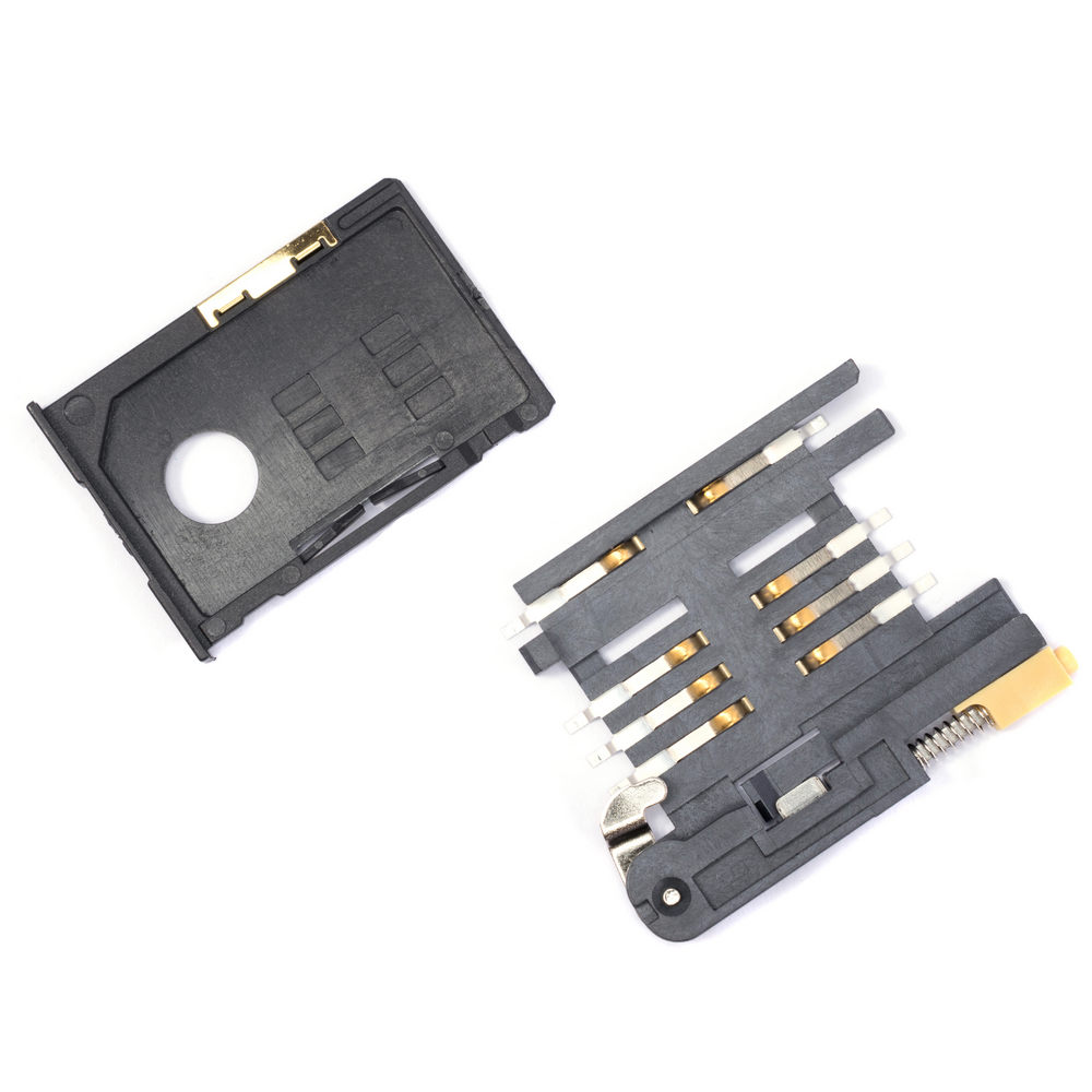 Утримувач SIM-карт, комплект тримач + рідер (KLS1-SIM-014-6P)