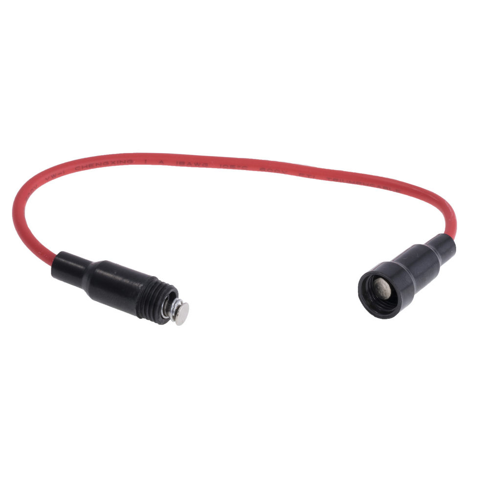 Тримач запобіжника 5,2х20мм На дріт (KLS5-237 AWG18 180mm red – KLS) Тримач запобіжника 5,2х20мм На дріт (KLS5-237 AWG18 180mm red – KLS)