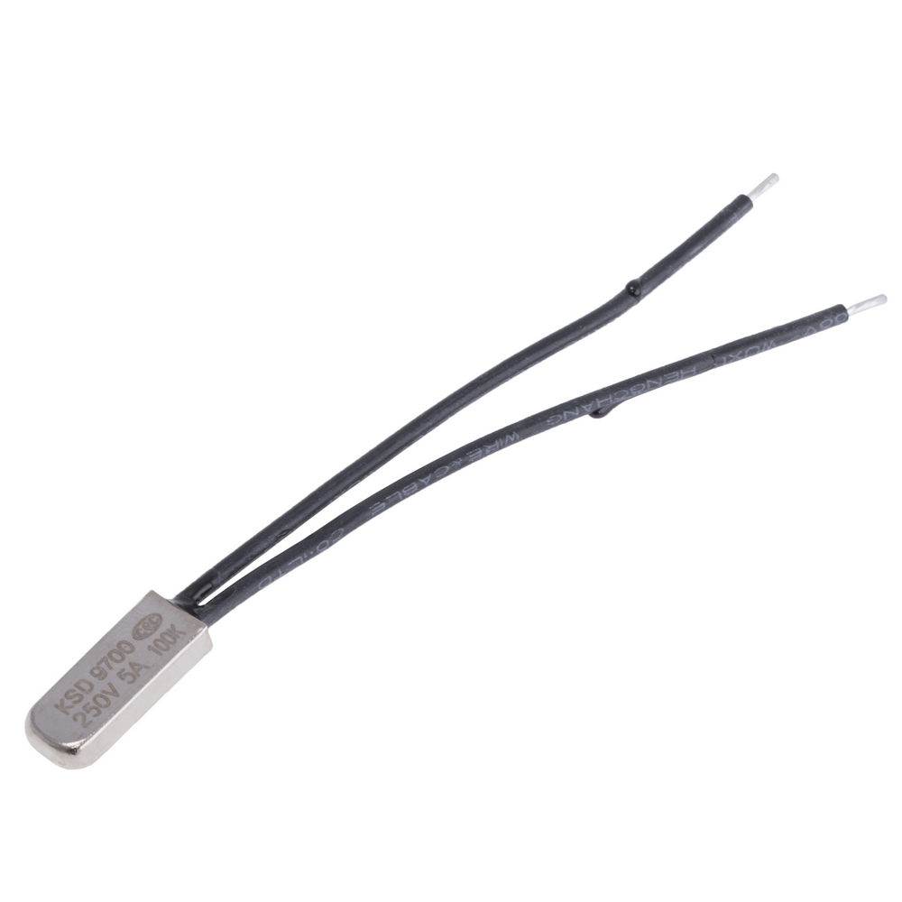 Термозапобіжник 100 ° C 5A/250V (KLS5-KSD9700-5A100-BK) Термозапобіжник 100 ° C 5A/250V (KLS5-KSD9700-5A100-BK)
