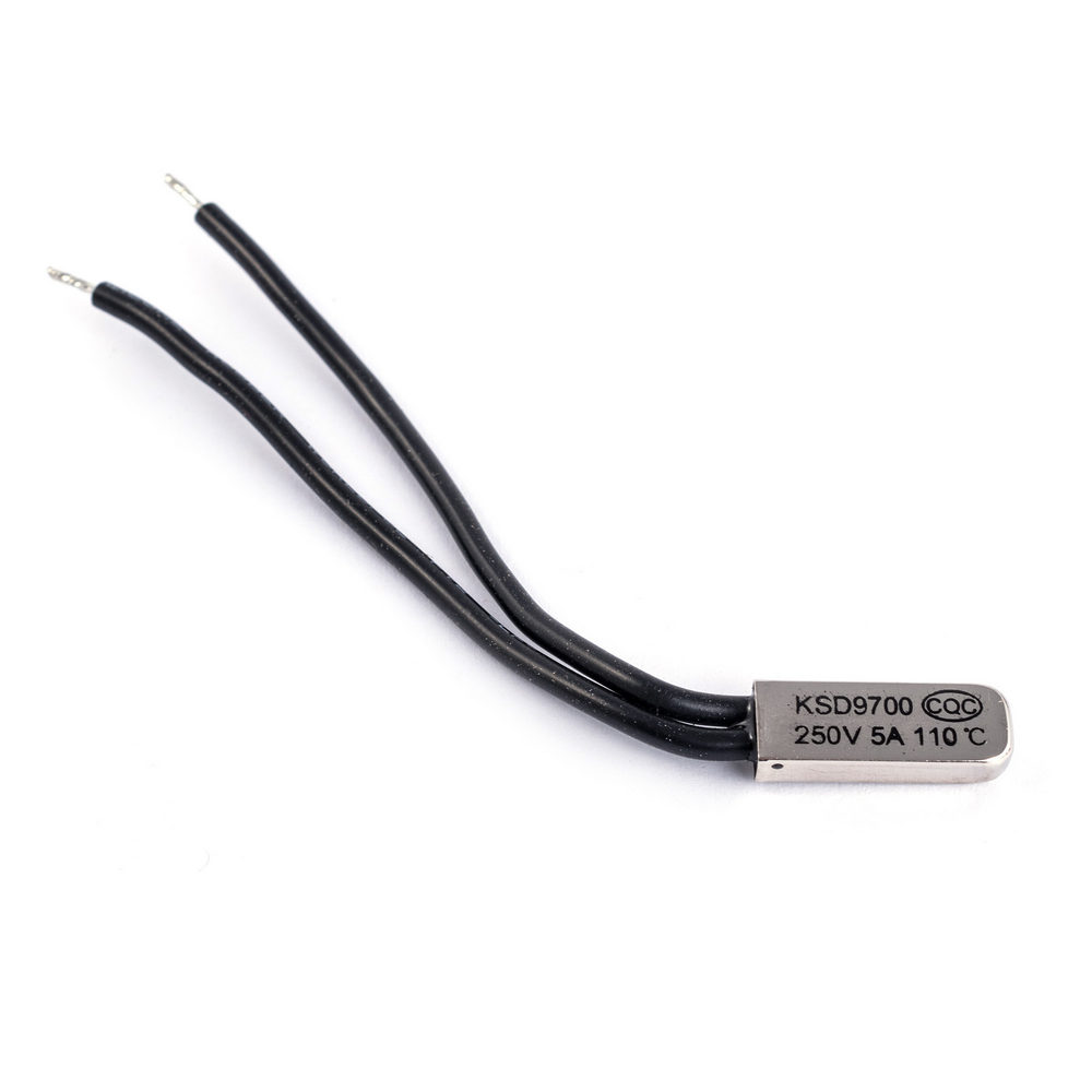 Термозапобіжник 110 ° C 5A/250V (KLS5-KSD9700-5A110-B), самовідновлюваний