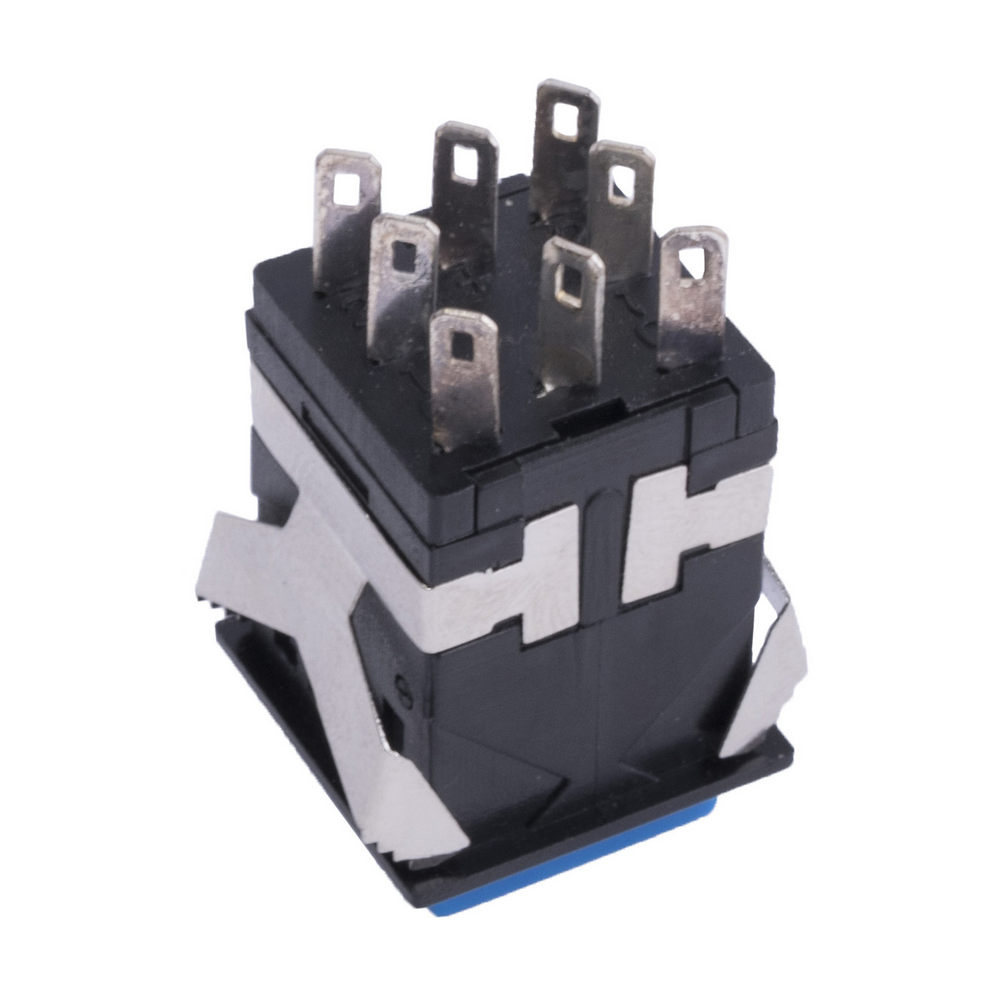 Кнопка PSW-10L Blue з фіксацією з підсвічуванням (on-off) від 27.5 грн ...