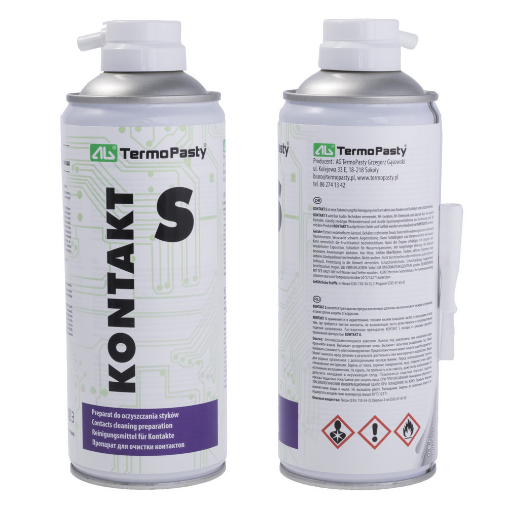 Kontakt S 400mL Очищення від оксидів і сульфідів (ART.AGT-227)
