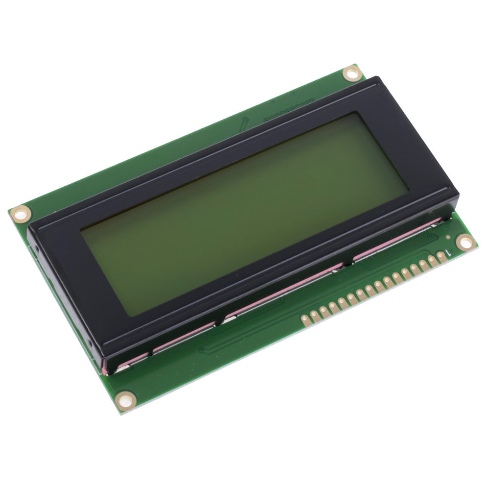 LCD2004 с жёлто/зеленой подсветкой LCD2004 с жёлто/зеленой подсветкой