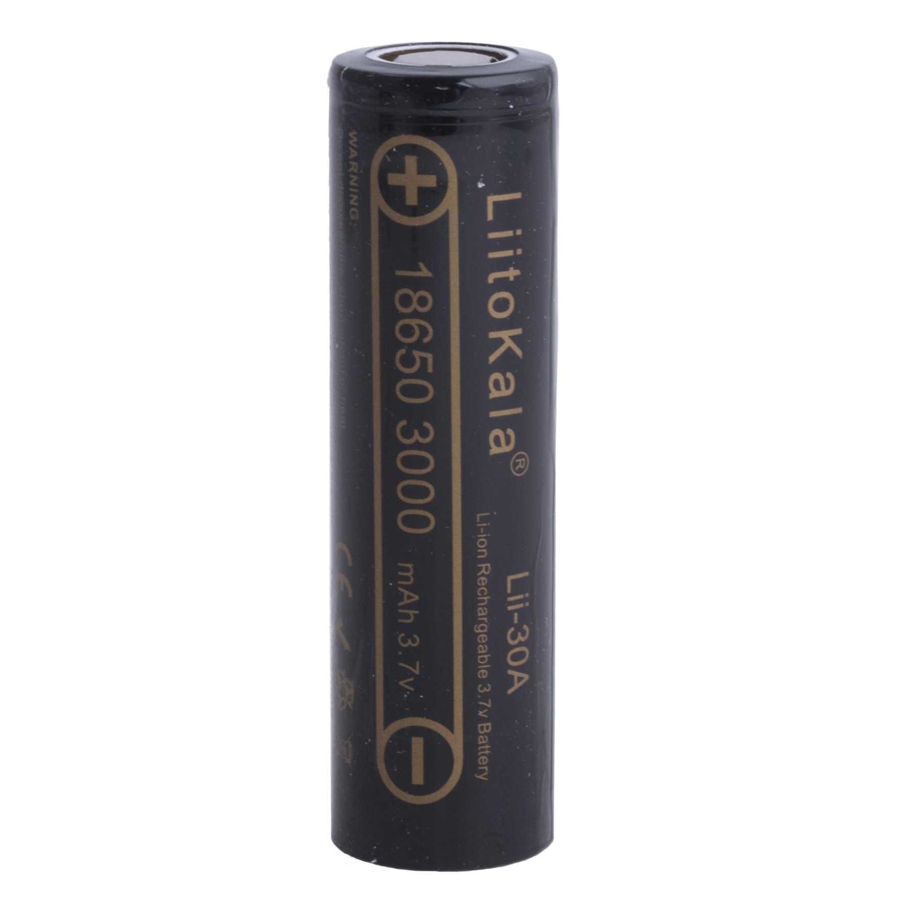 Lii-30A 18650 (3000mA, 3.7V, ≤20mΩ, 46g(±1%), Liitokala) акумулятор Lii-30A 18650 (3000mA, 3.7V, ≤20mΩ, 46g(±1%), Liitokala) акумулятор