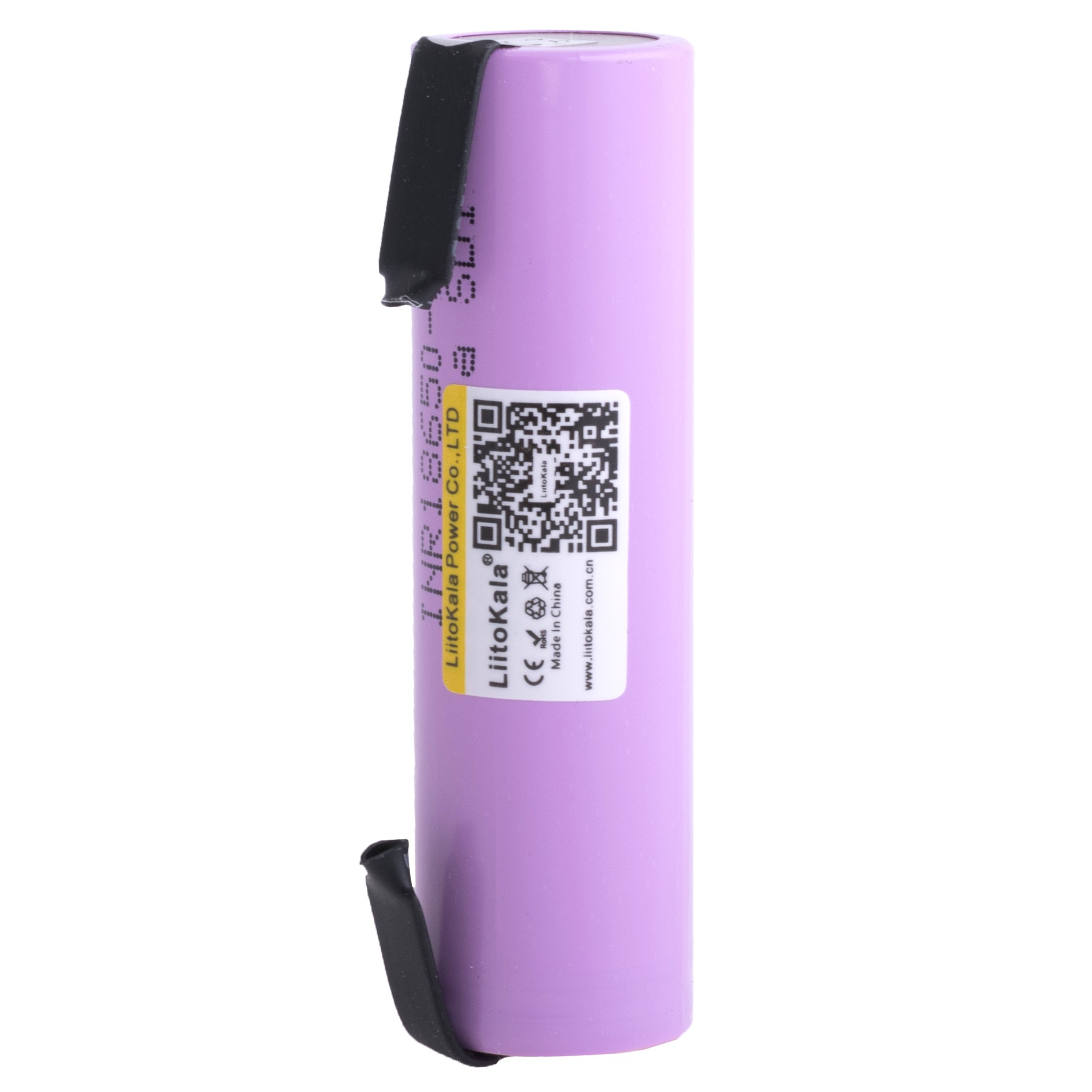 Акумулятор LiitoKala 18650 30Q-N 3000mAh з контактами (банка Samsung - INR18650-30Q)