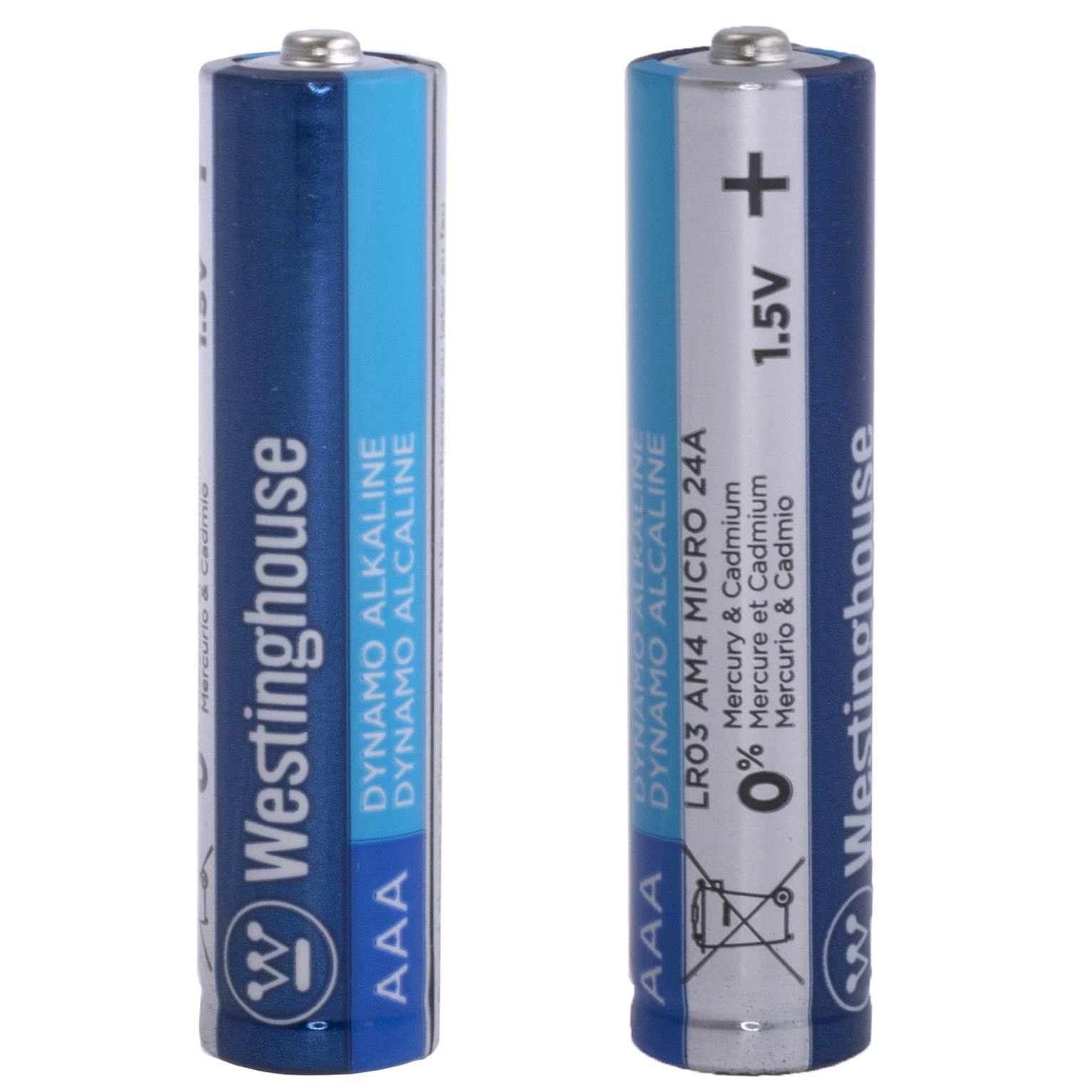 Батарейка лужна LR03/AAA, 1.5V, Westinghouse