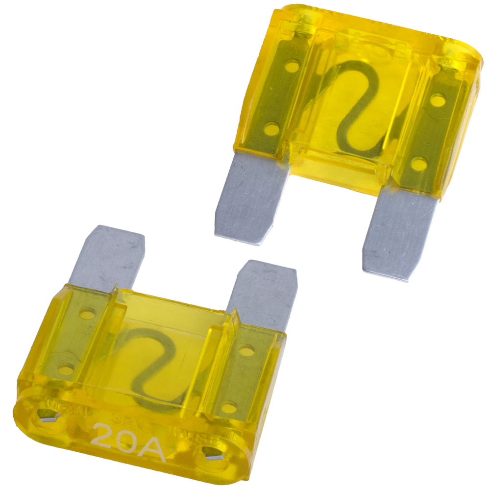 Запобіжник автомобільний maxi 20A (жовтий L-KLS5-193N-020-A)