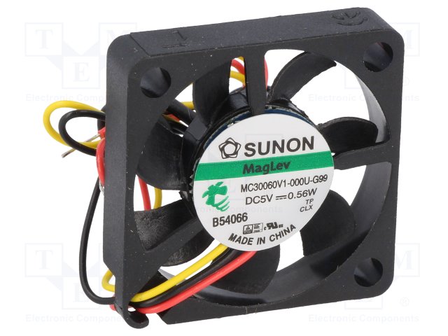 Вентилятор 30x30x6, 5V, (MC30060V1-G99) Вентилятор 30x30x6, 5V, (MC30060V1-G99)