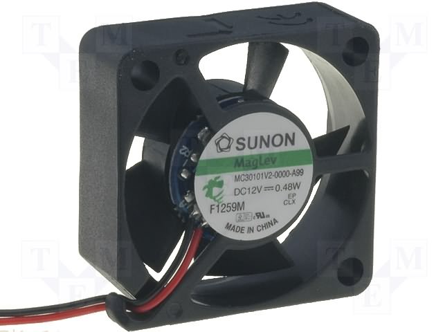 Вентилятор 30x30x10, 12V, (MC30101V2-A99) Вентилятор 30x30x10, 12V, (MC30101V2-A99)