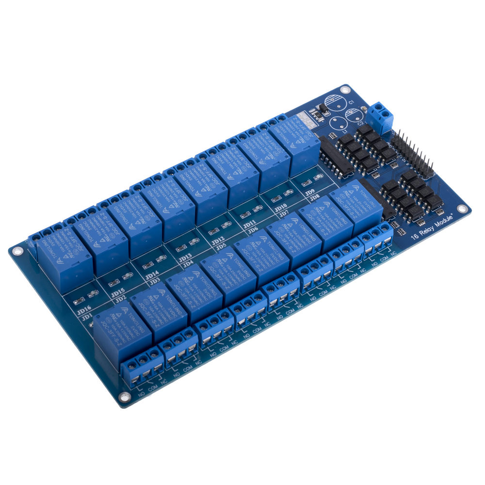 Модуль реле 16 каналів для Arduino 5VDC