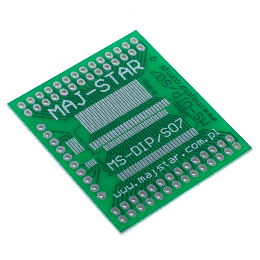 MS-DIP / SO7 (макетна плата) MS-DIP / SO7 (макетна плата)