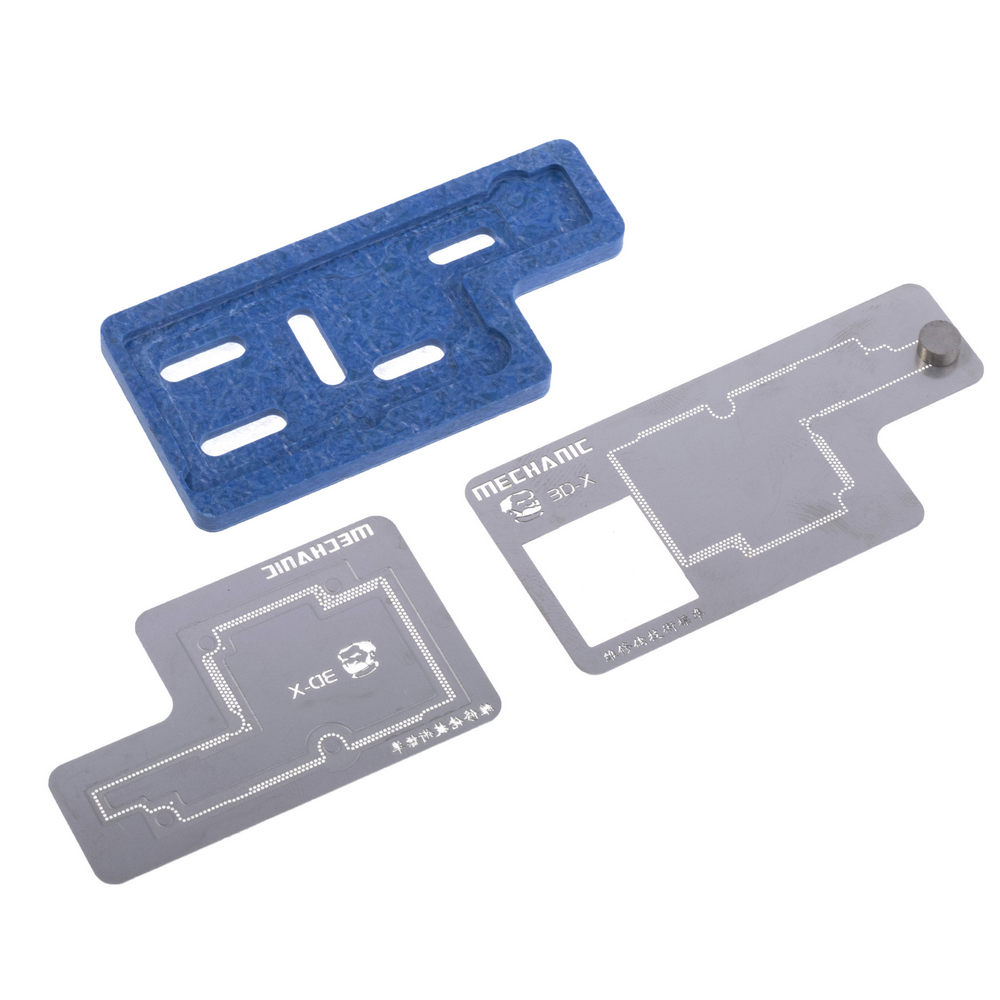 Набір BGA трафарети + платформа 3D-Xplus для iPhone X (Mechanic) від ...