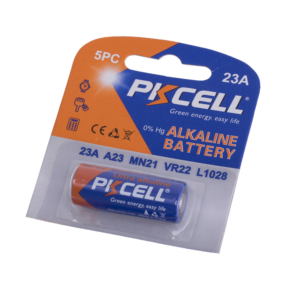 Батарейка PKCELL 23A/MN21/A23 12V лужна Батарейка PKCELL 23A/MN21/A23 12V лужна