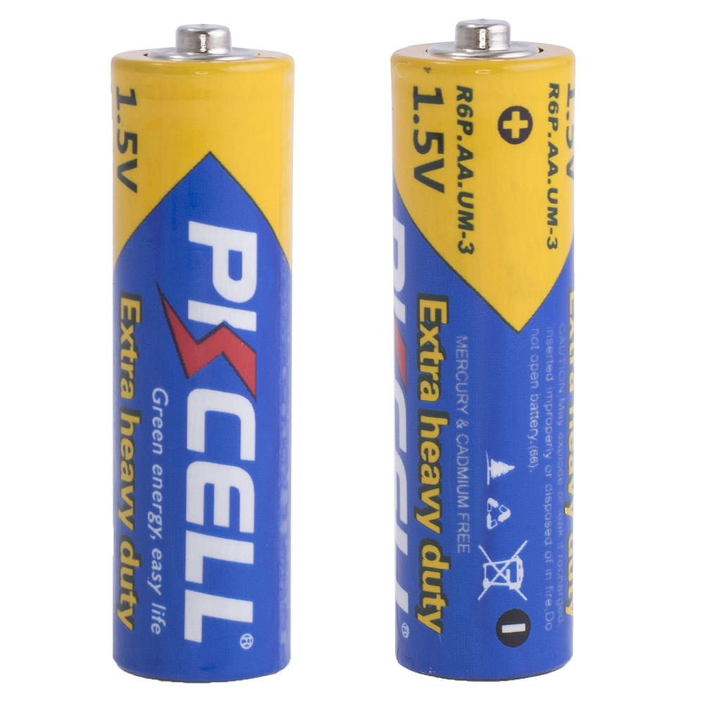 Батарейка PKCELL AA/R6P/UM3 1.5V сольова Батарейка PKCELL AA/R6P/UM3 1.5V сольова