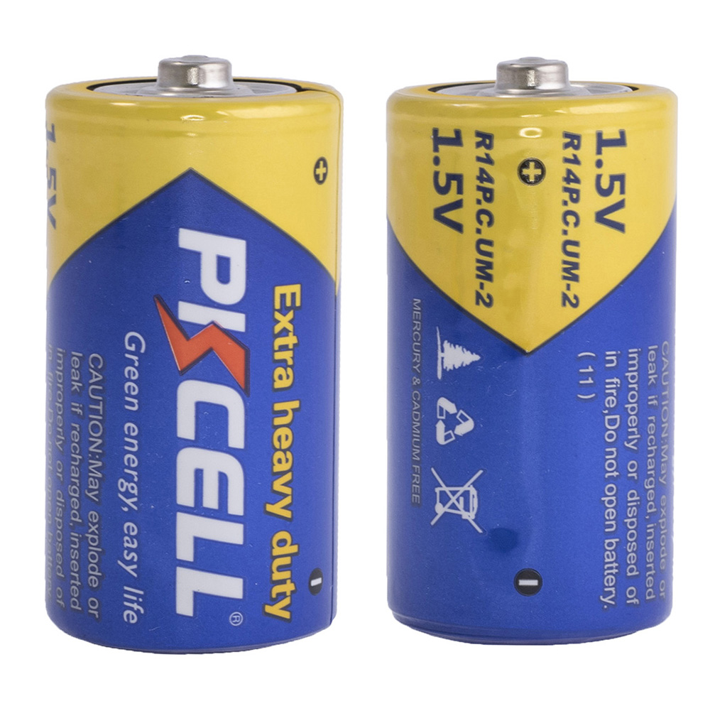 Батарейка PKCELL C/R14P 1.5V сольова