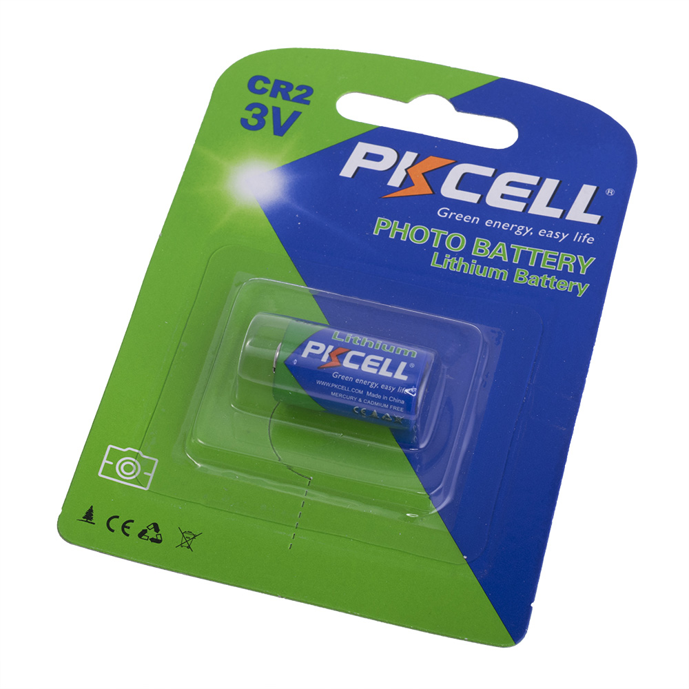 Батарейка PKCELL CR2 (3.0V, 850mAh) літієва Батарейка PKCELL CR2 (3.0V, 850mAh) літієва