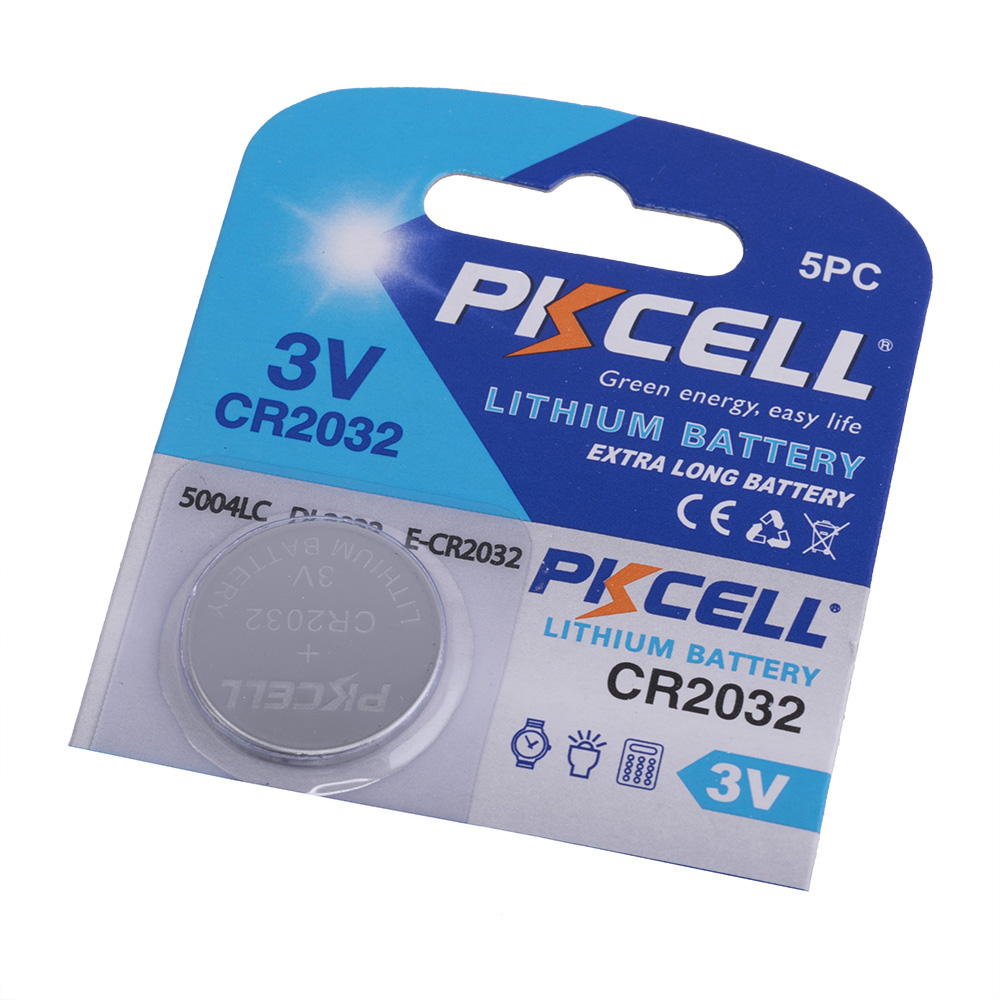 Батарейка PKCELL CR2032 (3.0V, 210mAh) літієва